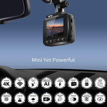 Load image into Gallery viewer, IPS Dash Cam 4K 2160P Recording Car Camera DVR Built-In GPS Wi-Fi Night Vision WDR Motion Detection Loop Recording