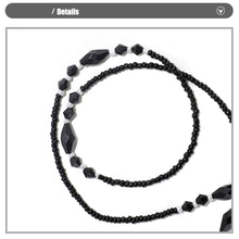 Load image into Gallery viewer, Fashion Glasses Chain Diamond Black Glasses Chain Decorative Lanyard For Sunglasses Reading Glasses Glasses Accessories