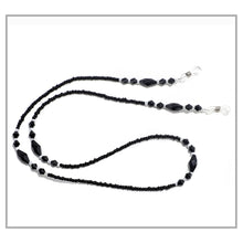 Load image into Gallery viewer, Fashion Glasses Chain Diamond Black Glasses Chain Decorative Lanyard For Sunglasses Reading Glasses Glasses Accessories