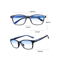 Load image into Gallery viewer, Fashion Anti-Blue Light Flat Glasses Ultra Light Comfort Glasses Reading Glasses Blocking Filter Computer Glasses