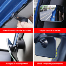 Load image into Gallery viewer, 360 Degree Adjustable Car Front And Rear Wheel Blind Spot Small Round Mirror Rearview Mirror Wide-angle Auxiliary