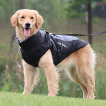 Load image into Gallery viewer, Winter Coat Waterproof Windproof Dog Jacket with Harness & Furry Collar Warm Dog Clothes Outdoor Dog Vest with Reflective Strips
