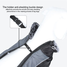 Load image into Gallery viewer, Winter Coat Waterproof Windproof Dog Jacket with Harness & Furry Collar Warm Dog Clothes Outdoor Dog Vest with Reflective Strips