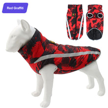 Load image into Gallery viewer, Dog Jacket Large Breed Dog Coat Waterproof Reflective Warm Winter Clothes for Big Dogs Labrador Overalls Chihuahua Pug Clothing