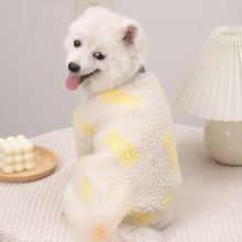 Load image into Gallery viewer, Autumn and Winter Pet Warm Fleece Puppy Dog Cat Soft Coat Shirt Jacket Teddy Bichon Pomeranian Schnauze Dog Clothes