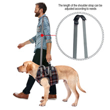 Load image into Gallery viewer, Dog Support Harness for Front and Rear Legs Lifting Adjustable Rehabilitation Vest for Old Dogs with Disabilities Pet Supplies