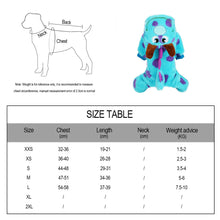Load image into Gallery viewer, Dog Clothes Puppy Bubble Dragon Transformation Thicken Jacket Fit Dog Cat Winter Pet Cute Costume Warm Hoodie Dog Coat