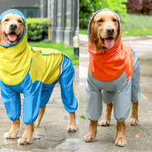 Load image into Gallery viewer, Pets Dog Clothes Dog Riancoat Jumpsuit Rain Coat for Dogs Pet Cloak Labrador Waterproof Golden Retriever Jacket