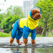Load image into Gallery viewer, Pets Dog Clothes Dog Riancoat Jumpsuit Rain Coat for Dogs Pet Cloak Labrador Waterproof Golden Retriever Jacket