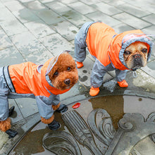 Load image into Gallery viewer, Pets Dog Clothes Dog Riancoat Jumpsuit Rain Coat for Dogs Pet Cloak Labrador Waterproof Golden Retriever Jacket