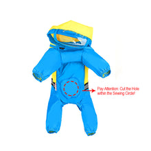 Load image into Gallery viewer, Pets Dog Clothes Dog Riancoat Jumpsuit Rain Coat for Dogs Pet Cloak Labrador Waterproof Golden Retriever Jacket