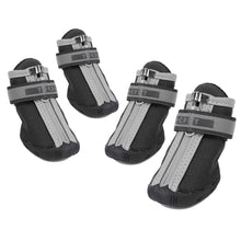 Load image into Gallery viewer, Four season Waterproof Pet Shoes for Small to Large Dog Oxford Bottom Reflective Bandages Pet Rain Boots Large Dog Shoes