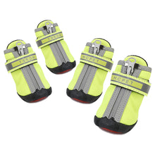 Load image into Gallery viewer, Four season Waterproof Pet Shoes for Small to Large Dog Oxford Bottom Reflective Bandages Pet Rain Boots Large Dog Shoes