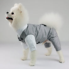 Load image into Gallery viewer, Pet Jumpsuit Outfit Party Costume Formal Gentleman Bowtie Tuxedo Pet Cat Dog Clothes Wedding Suit For Small Dog