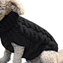Load image into Gallery viewer, Winter Dog Clothes Chihuahua Soft Puppy Kitten Kitten High Collar Solid Color Design Sweater Fashion Clothing for Pet Dogs Cats