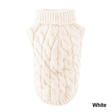 Load image into Gallery viewer, Winter Dog Clothes Chihuahua Soft Puppy Kitten Kitten High Collar Solid Color Design Sweater Fashion Clothing for Pet Dogs Cats
