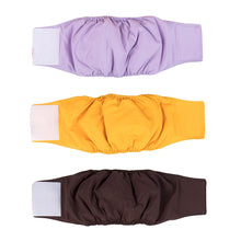 Load image into Gallery viewer, Dog Diaper Physiological Pants Waterproof Sanitary Washable Male Dog Menstrual Panties Shorts Underwear Briefs Large Dogs Belt