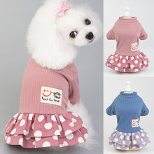 Load image into Gallery viewer, Summer Pet Clothes Dot Dog Dress For Dogs Skirt Summer Dog Wedding Dresses Yorkshire Clothes For Dogs Chihuahau Pet Cat Vest