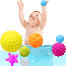 Load image into Gallery viewer, Baby Toy Ball Develop Infant Tactile Senses Toy Touch Ball Children Toys Baby Training Ball Massage Soft Ball 0 12 Months