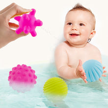 Load image into Gallery viewer, Baby Toy Ball Develop Infant Tactile Senses Toy Touch Ball Children Toys Baby Training Ball Massage Soft Ball 0 12 Months