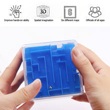Load image into Gallery viewer, 3D Cube Puzzle Maze Toy Hand Game Balance Educational Toys for Children Case Box Fun Brain Game Challenge Decompression Toys