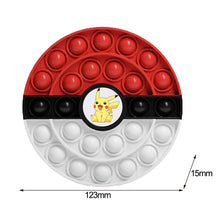 Load image into Gallery viewer, Pop It Pokemon Pikachu Charizard Fidget Toys Cartoon Push Bubble Stress Relief Toys Squeeze Toys