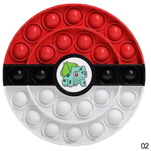 Load image into Gallery viewer, Pop It Pokemon Pikachu Charizard Fidget Toys Cartoon Push Bubble Stress Relief Toys Squeeze Toys