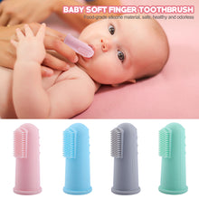 Load image into Gallery viewer, Baby Soft Finger Toothbrush BPA Free Silicone Infant Tooth Teeth Clean Brush Baby Oral Health Care Cleaning Gum Brush