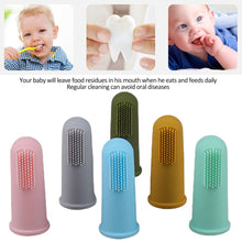 Load image into Gallery viewer, Baby Soft Finger Toothbrush BPA Free Silicone Infant Tooth Teeth Clean Brush Baby Oral Health Care Cleaning Gum Brush