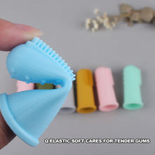 Load image into Gallery viewer, Baby Soft Finger Toothbrush BPA Free Silicone Infant Tooth Teeth Clean Brush Baby Oral Health Care Cleaning Gum Brush