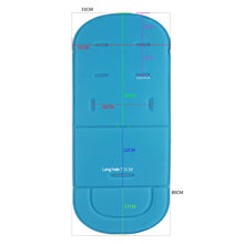 Load image into Gallery viewer, Baby Stroller Seat Cushion Infant Pushchair Car Cart High Chair Seat Trolley Soft Mattress Baby Stroller Cushion Pad Accessories