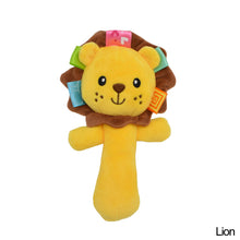 Load image into Gallery viewer, Baby Cartoon Animal Plush Rattle Toys Mobile Bell Toy Infant Toddler Early Educational Toys 0-12M
