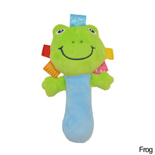 Load image into Gallery viewer, Baby Cartoon Animal Plush Rattle Toys Mobile Bell Toy Infant Toddler Early Educational Toys 0-12M