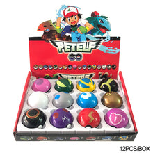 Load image into Gallery viewer, 12pcs/set Pocket Monster Balls with Pikachu Action Figurine Pokemon Game Poke Ball Model Charmander Anime Figure Dolls Toy For Children Gift