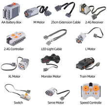 Load image into Gallery viewer, Technical Motor Parts Multi Power Function Tool 8293 8883 PF Sets Train Engine Motors Building Blocks Compatible All Brands