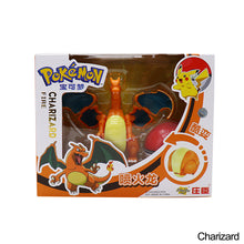 Load image into Gallery viewer, Pokemon Toy Set Pocket Monster Pikachu Transformation Toys Charmander Lunala Scroll Action Figure Anime Model Children's Toys