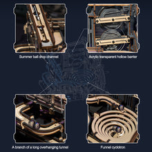 Load image into Gallery viewer, Rocktime ROKR Marble Run Set DIY Wooden Model Building Block Kits Assembly Toy Gift for Children Adult