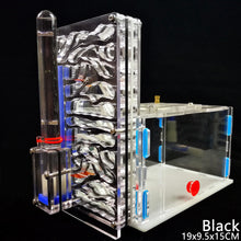 Load image into Gallery viewer, T Design DIY Large Ant Nest Acrylic 3D Ant Farm with Feeding Area Big Ants House Moisturizing Water Tower Ants Villa Insect Pet Anthill Workshop 19*9.5*15cm