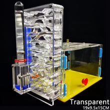 Load image into Gallery viewer, T Design DIY Large Ant Nest Acrylic 3D Ant Farm with Feeding Area Big Ants House Moisturizing Water Tower Ants Villa Insect Pet Anthill Workshop 19*9.5*15cm