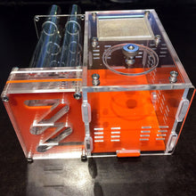 Load image into Gallery viewer, DIY Acrylic Ant Farm with Feeding Area Ant Nest Ants House 5 Plaster Tubes Insect Villa Gypsum Test Tube Nest Pet Anthill Workshop 13.5*12*12.5CM