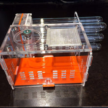 Load image into Gallery viewer, DIY Acrylic Ant Farm with Feeding Area Ant Nest Ants House 5 Plaster Tubes Insect Villa Gypsum Test Tube Nest Pet Anthill Workshop 13.5*12*12.5CM