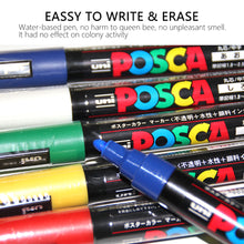 Load image into Gallery viewer, 1PC Queen Marker Waterproof Marking Pen Fast Drying No Damage Marker Queen Bee Marking Pen Bevel Beekeeping Tools Queen Rearing Supplie