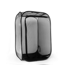 Load image into Gallery viewer, Butterfly Cage Black Insect Habitat Popup Collapsible Insect Mesh Cage Insect Proof Plant Greenhouse Box Mantis Stick Foldable Pop-up Insect Breeding Box
