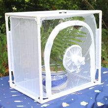 Load image into Gallery viewer, Butterfly Cage Insect Habitat Popup Collapsible Butterfly Mesh Cage Plant Greenhouse Box Insects Incubator Breeding Zipper Plant Animal Tent for Outdoor