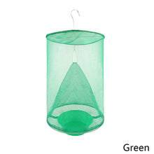 Load image into Gallery viewer, Ranch Fly Trap Reusable Fly Catcher Pest Killer Cage Hanging Fly Cage Insect Mesh Net Trap Bug Catcher for Indoor or Outdoor Family Farms Restaurants
