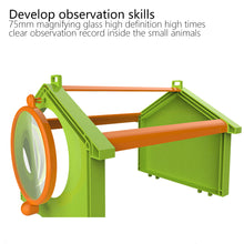 Load image into Gallery viewer, Portable Insect Butterfly Habitat Cage Terrarium Foldable Outdoor Insect Breeding Box Outdoor Bug Viewer Breathable Comfortable Pet Garden Science Educational Toys