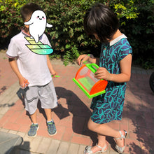 Load image into Gallery viewer, Portable Insect Box Butterfly Habitat Cage Children Observation Foldable Outdoor Insect Watching Experiment Boxes Bug Viewer Science Educational Toys