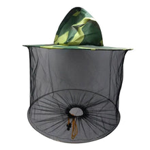 Load image into Gallery viewer, 1pcs Beekeeping Cowboy Hat Anti Bee Hat Protective Beekeeper Cap Face Protector Mosquito Bee Insect Net Veil Comfortable Design Beekeeping Protection Equipments