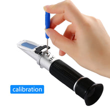 Load image into Gallery viewer, Bee Tools Honey Refractometer Brix 58-90% (Sugar Content) Beekeeping Refractometer Handheld Portable Honey Concentration Meter Honey Moisture Tester with ATC
