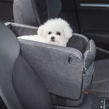 Load image into Gallery viewer, Portable Pet Dog Car Seat Central Control Dog Seat Carrier Non-slip Safe Car Armrest Box Booster Kennel Bed For Small Dog Cat Travel